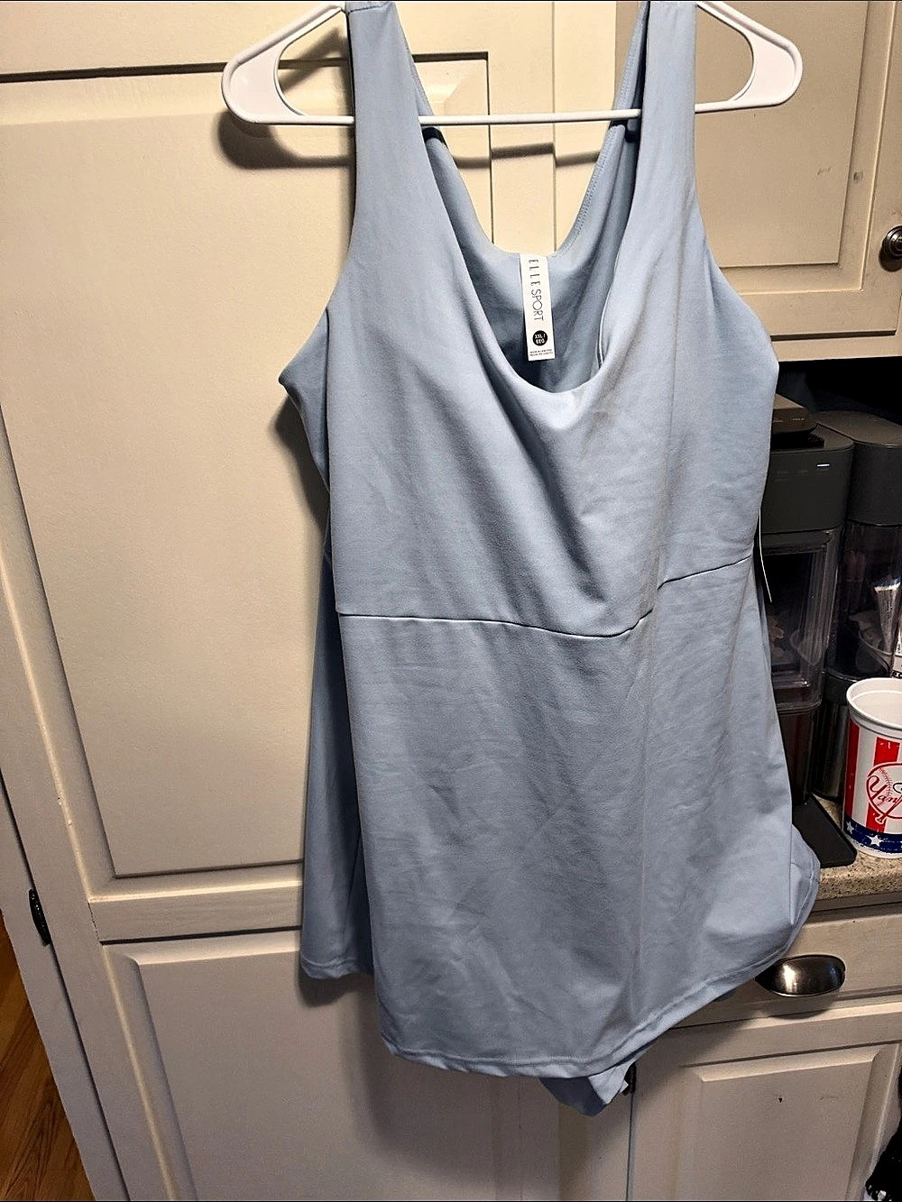 Ellie Athletic Tank Top in Blue XXL NWT